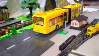 Spielzeug Straßenbahnen und Oberleitungsbusse/Dickie Toys City Liner Tram/Articulated Trolleybus