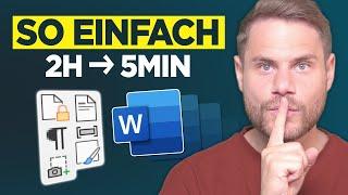 Mit 15 Tricks einfach zum Word Experten werden