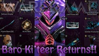 Warframe - Baro Ki'Teer Returns! [20th September 2024]