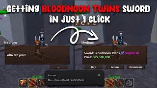 Getting Bloodmoon Twins Sword In Just 1 Click | Arc Hub - King Legacy Script Showcase