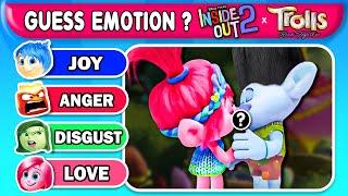  INSIDE OUT 2 Movie 2024 x Trolls Band Together | Guess Emotions 