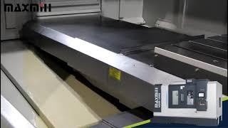 Maxmill Vertical CNC Machining Center Chip Management.