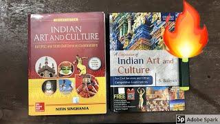 Review Nithin Singhania Art and culture Vs S Baliyan , Which is best book for UPSC CSE exam 2020
