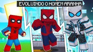 EVOLUINDO HOMEM ARANHA para HOMEM ARANHA DEUS no MINECRAFT ‹‹ P3DRU ››