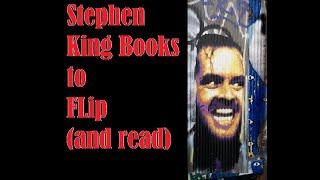 Resell Stephen King Fiction Books on Amazon FBA and Ebay