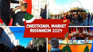 CHRISTKINDLMARKT ROSENHEIM 2024 ‼️ WEEKEND KEPASAR NATAL DIKAMPUNG JERMAN PLUS POTONG RAMBUT