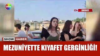 Giysiniz açık dedi mezuniyet törenine almadı!