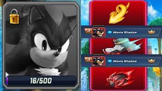 Sonic Forces - I fight with MOVIE SHADOW New Runner First Cards - New Powers: Meteor, Chaos, Spear