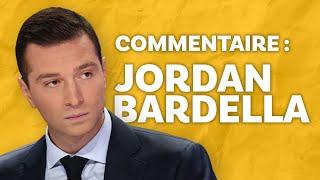 Commentaire du discours : Jordan Bardella