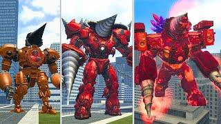 UPGRADED RED DRILL TITAN vs SKIBIDI TOILET BOSSES – Ultimate Showdown in Garry’s Mod!