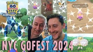 EPIC *NEW YORK Pokemon GOFest* 2024! Shiny Ducklett & MORE!