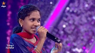 Kanna Kaattu Podhum Song by #Thanumitha ️ | Super Singer Junior 10 | Episode Preview