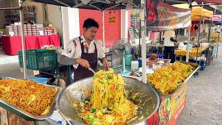 Asian Noodles Master! Cooking 10 Varieties of Fried Noodles | Thai Street Food