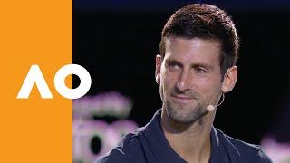 Novak Djokovic live from the AO2020 Draw | Australian Open 2020