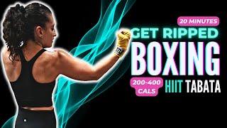 Get RIPPED Shadow Boxing HIIT Workout (Dumbbell Intervals)//SYLVIA NASSER