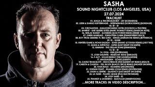 SASHA (UK) @ Sound Nightclub (Los Angeles, USA) 27.07.2024