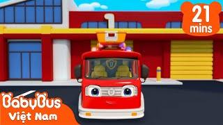 Những người chiến sĩ cứu hoả | Đội xe cứu hoả BabyBus | Nhạc thiếu nhi vui nhộn | BabyBus