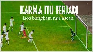 FULL KARMA MATCH :  LAOS   THAILAND. RAKSASA ASEAN DI PECUNDANGI TIM KUDA HITAM