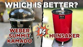 Which Is Better? Weber Summit Kamado vs Hunsaker Drum Smoker