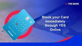 How to Block & Reissue New Debit Card through YES Online