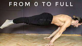 All Planche Progressions from 0 to Full