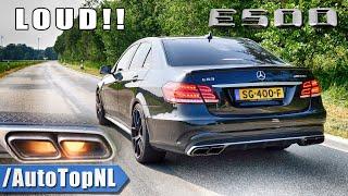 604HP Mercedes Benz E Class E500 4.7 V8 BiTurbo EPC Tuning LOUD! Exhaust SOUND by AutoTopNL