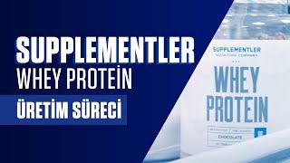 Supplementler Whey Protein Üretim Süreci