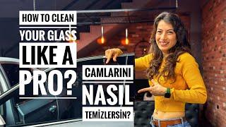 HOW TO CLEAN YOUR GLASS LIKE A PRO? CAMLARINI NASIL TEMİZLERSİN?