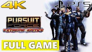 Pursuit Force: Extreme Justice Full Walkthrough Gameplay - No Commentary 4K (PS5 Longplay)