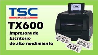 TSC TX600 Impresora de Etiquetas Alta Definición 600 DPI