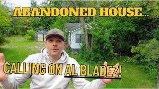 MASSIVE clean up & REVEAL - Calling AL BLADEZ for help!  VERY satisfying!  ABANDONED HOUSE!