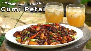 RESEP CUMI PETAI&ES JERUK KELAPA UNTUK BERBUKA PUASA