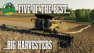 The FarmSim Guy's - Five of the Best Harvester Mods for Farming Simulator 19