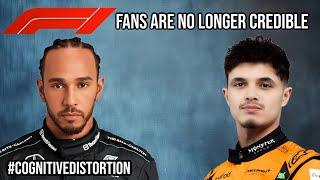 F1 FAN'S  COGNITIONS ARE DISTORTED 