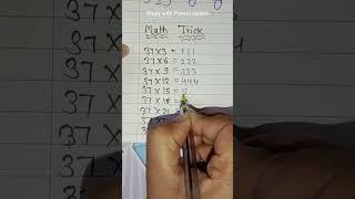 Maths Fact |Maths tricks| math short tricks#shorts #mathshort #facts#shortvideo#viralshorts