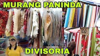 MURANG PANINDA MGA TIANGGE SA DIVISORIA