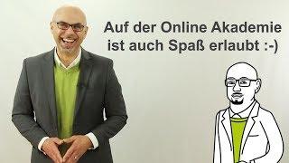 Auf der Online Akademie "Der ImmoCoach" darf man auch Spaß haben :-)