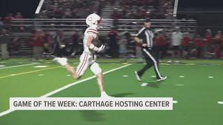 UNDER THE LIGHTS | WEEK 7: Game of the Week to feature Center Roughriders, Carthage Bulldogs