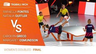 TEQBALL - World Championships 2021 | USA vs Brazil | Women’s Doubles Final