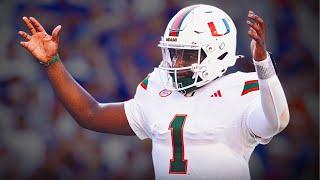 Heisman Front-Runner  Cam Ward Early Season Miami QB Highlights