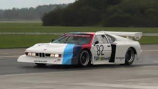 BMW-March M1 | Start Up + Revs + Racing on Track | Oberpfaffenhofen