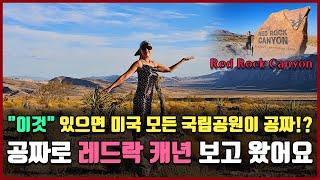 "이것" 있으면 미국 모든 국립공원이 공짜!? 레드락 캐년에 가봤습니다 [Red Rock Canyon]