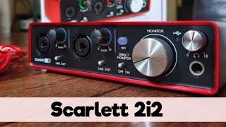 Scarlett Focusrite 2i2 2nd Gen Product Detailed overview | Mux Sound