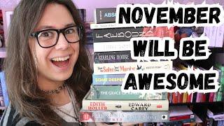 What I'll be reading in November! (+NEW BOOKS!)