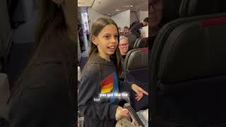 Why is my mom SO CHEAP ️ #firstclass #flying #airport #flight #shorts #funny #viralvideo
