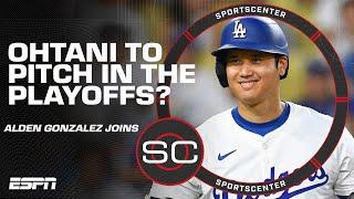 Could Shohei Ohtani pitch for the Dodgers in the playoffs? | SportsCenter