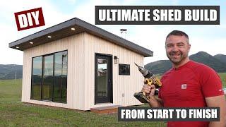 12x20 Ultimate Shed Build from Start to Finish