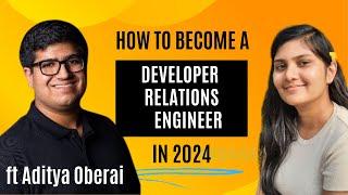 How to get a job in DevRel as a beginner with no experience | Alternate Career Path for Developers