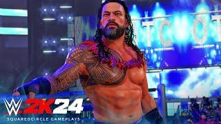 Roman Reigns 2025 Modded OTC Entrance | New WWE 2K24 Mods