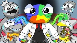 Who STOLE the RAINBOW FRIENDS COLORS?! Rainbow friends Animation